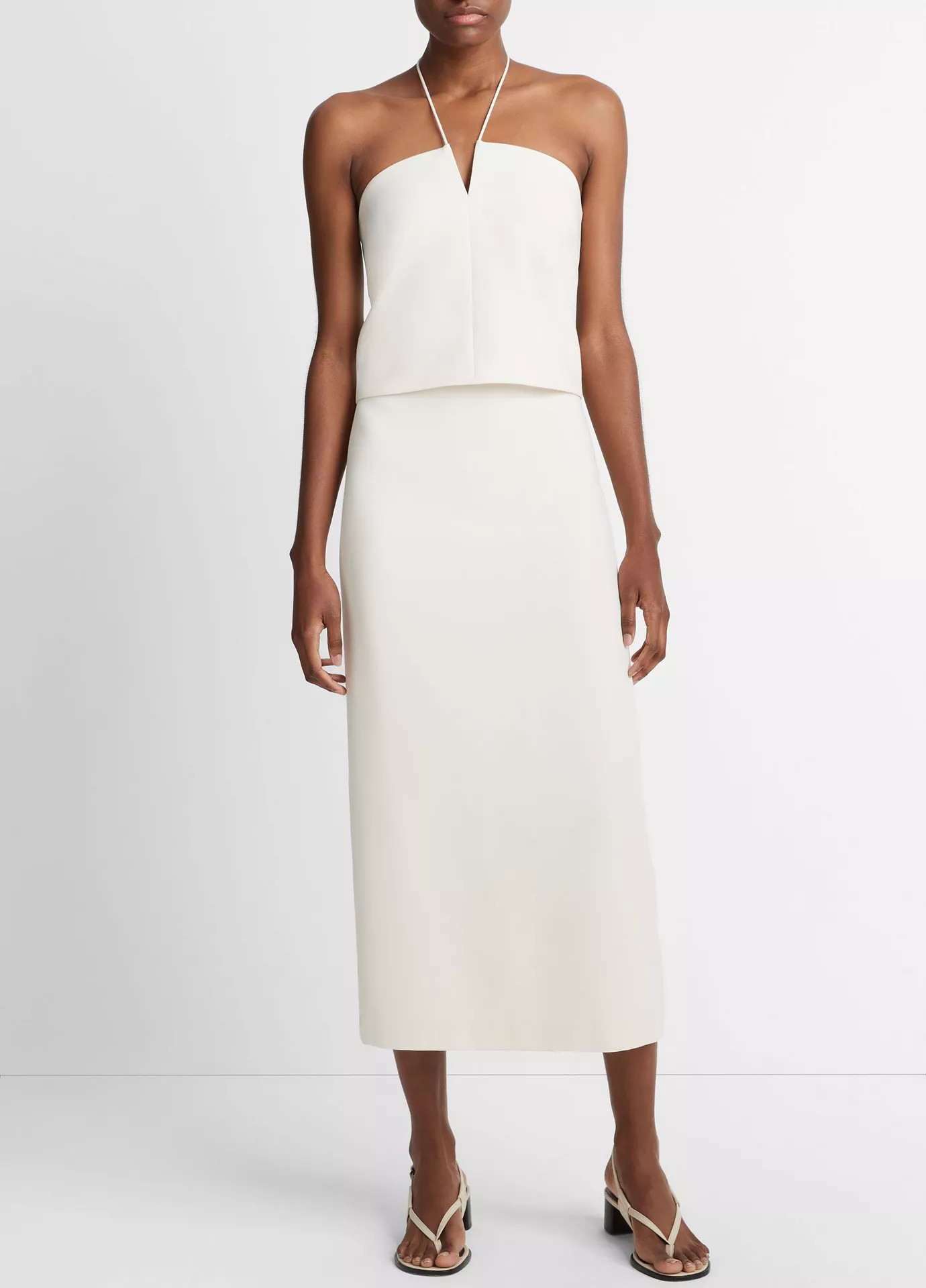 Slit-Neck Halter Top | Vince LLC