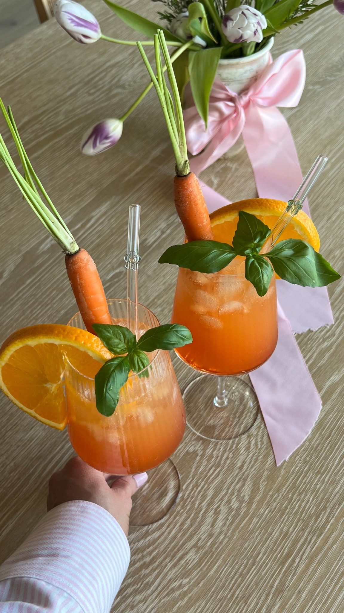 Easter Spritz ideas - spring floral glass straws + my favorite wine glasses 

#LTKSeasonal #LTKHome
