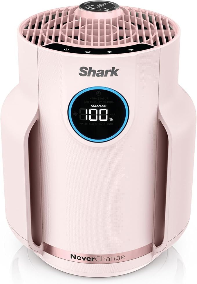 Shark Air Purifier for Home, NeverChange Compact Pro, for Bedroom, Nursery, Home Office, Dorm, HE... | Amazon (US)