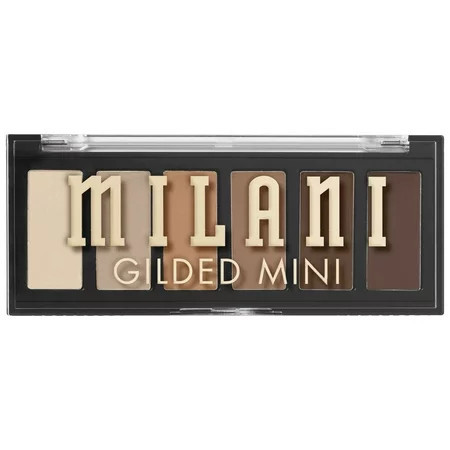 Milani Gilded Mini Eyeshadow Palette Whiskey Business | Walmart (US)