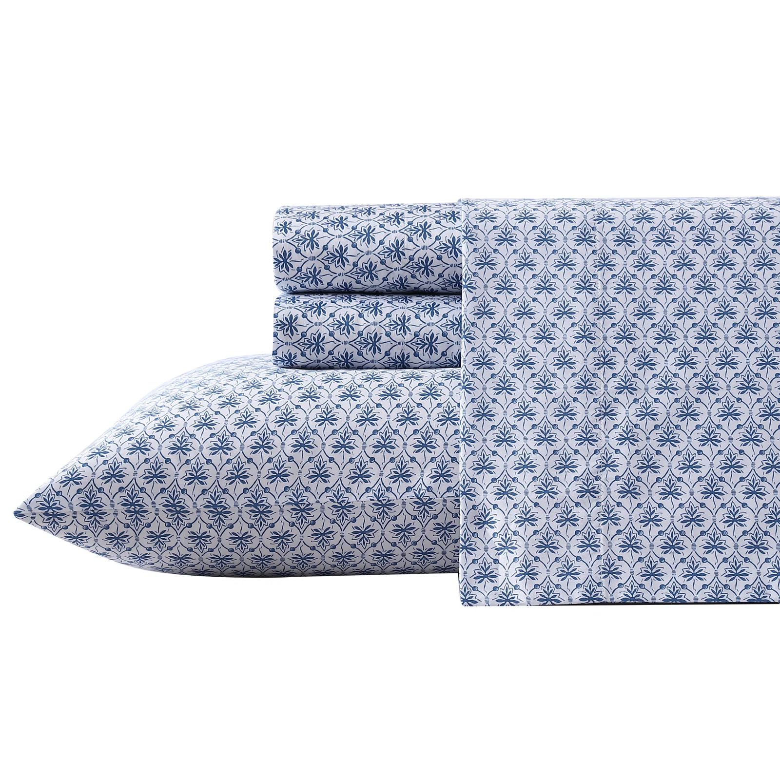 Laura Ashley Sateen Cotton Printed Sheet Sets | Wayfair North America