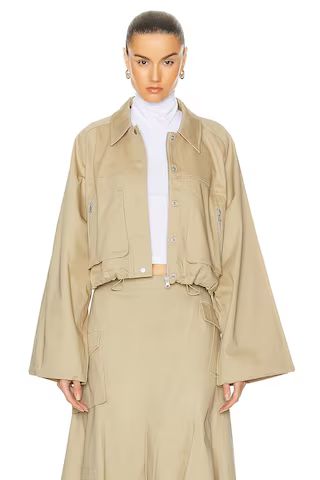L'Academie by Marianna Noma Jacket in Light Khaki from Revolve.com | Revolve Clothing (Global)