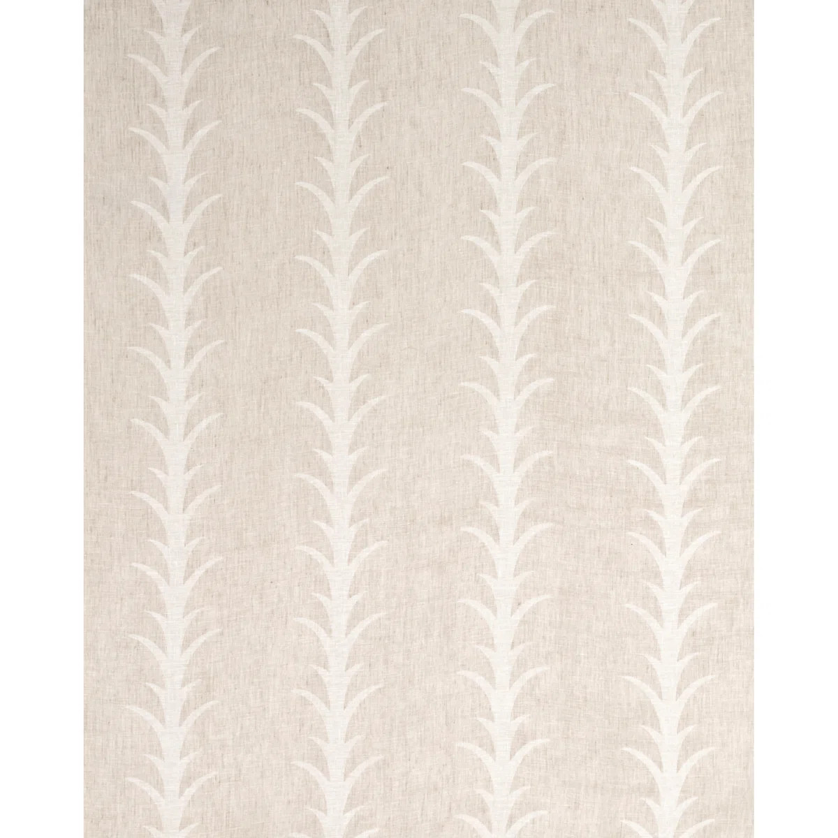 Schumacher x Celerie Kemble Acanthus Stripe Sheer Fabric | Wayfair North America