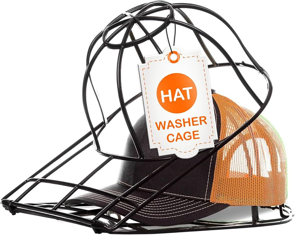 1-Pack Hat Washer Cage for Washing Machine/Dishwasher, Hat Cleaner For Baseball Caps, Kids/adults... | Amazon (US)