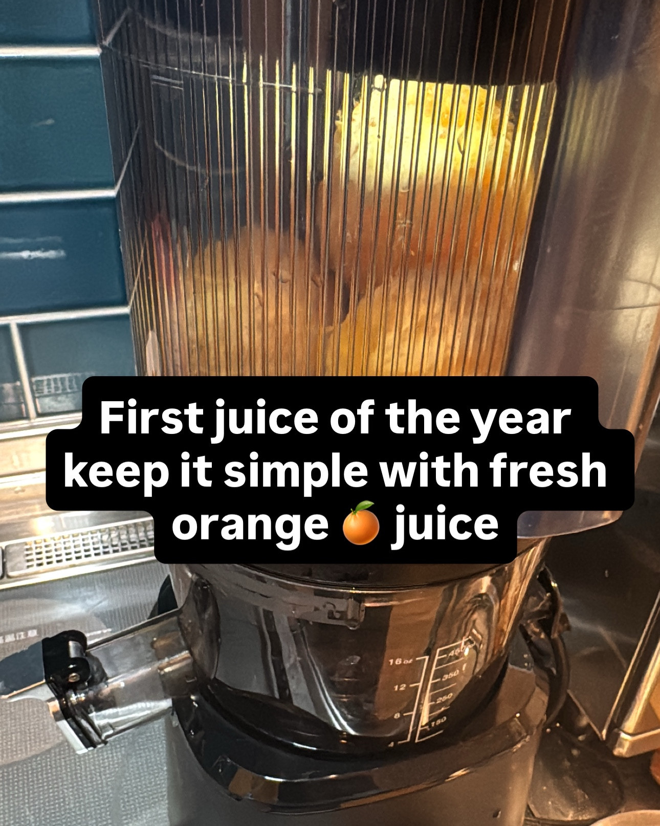 Keeping with the health theme for the new year we juicing all our juices. Starting with orange on my Nama juice. 

#LTKselfcare #LTKdayinmylife #LTKmorningroutine