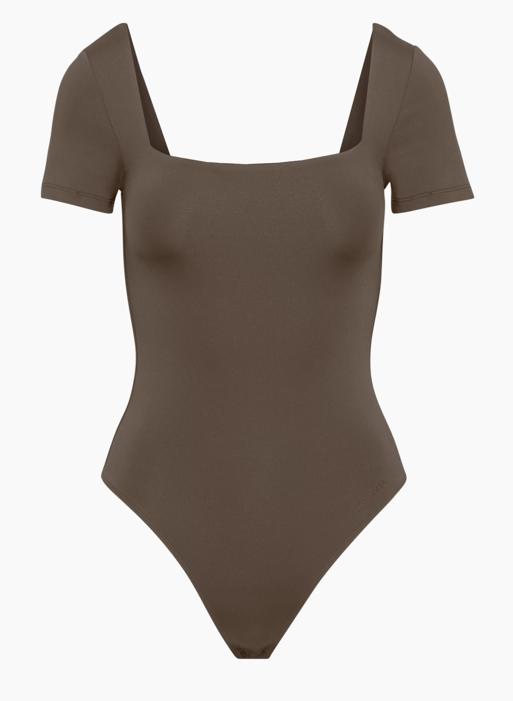 CONTOUR SQUARENECK SHORTSLEEVE BODYSUIT | Aritzia