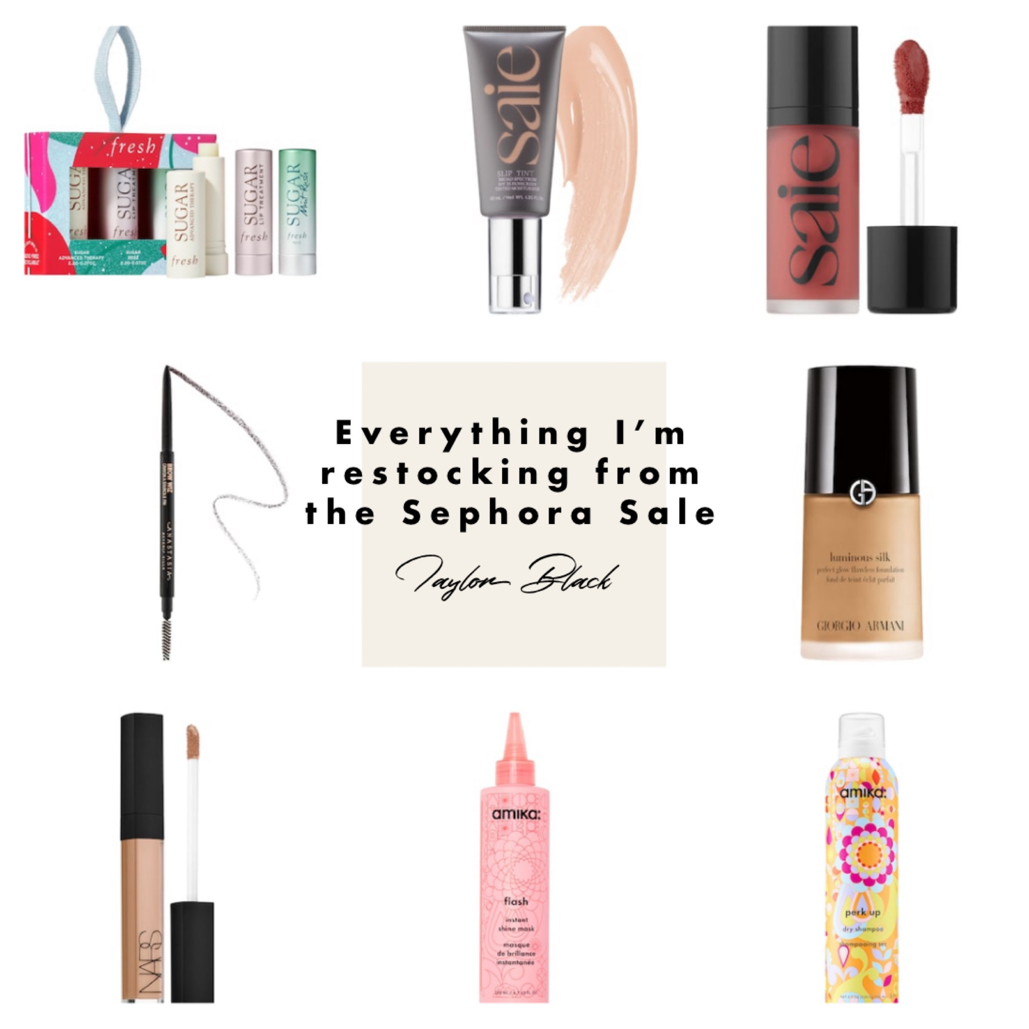 Last Day of the Sephora Sale! Here’s everything I’m restocking :) #addtocart 

#LTKHoliday #LTKbeauty #LTKunder50