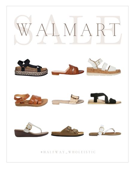 Sandals on sale at Walmart! ☀️

#plaform #flat #beach #summer #vacationn

#LTKsalealert #LTKshoecrush #LTKfindsunder50