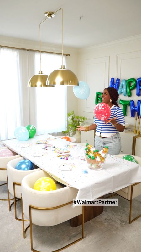 Nico didn’t want a birthday party this year because he wanted a big 10th birthday party :) but I decided to do a little last minute birthday setup for him, and of course #WalmartPlus to the rescue. I used my Walmart+ free delivery from stores benefit, to order a few fun birthday supplies and et Voilà! 🎈🎉🥳
I found the perfect Happy birthday sign with his favorite colors, and he is going to be SO happy 🤩 We also needed a new inflatable pool which I also added with a pump. The convenience of my Walmart+ membership keeps getting better, and it’s honestly for me the best membership for the family.  Walmart+ members also save with video streaming, gas prices so much more. 
Click the link below to try Walmart+ with a 30 day free trial @Walmart #WalmartPartner #WalmartPlus 
*$35 order minimum. Restrictions apply.  

#LTKVideo #LTKSeasonal #LTKFamily