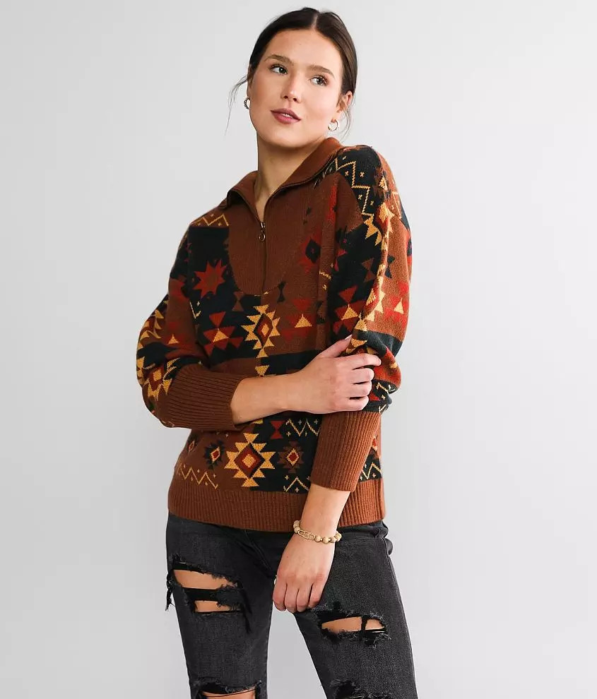 Western Pullover Sweater | Buckle