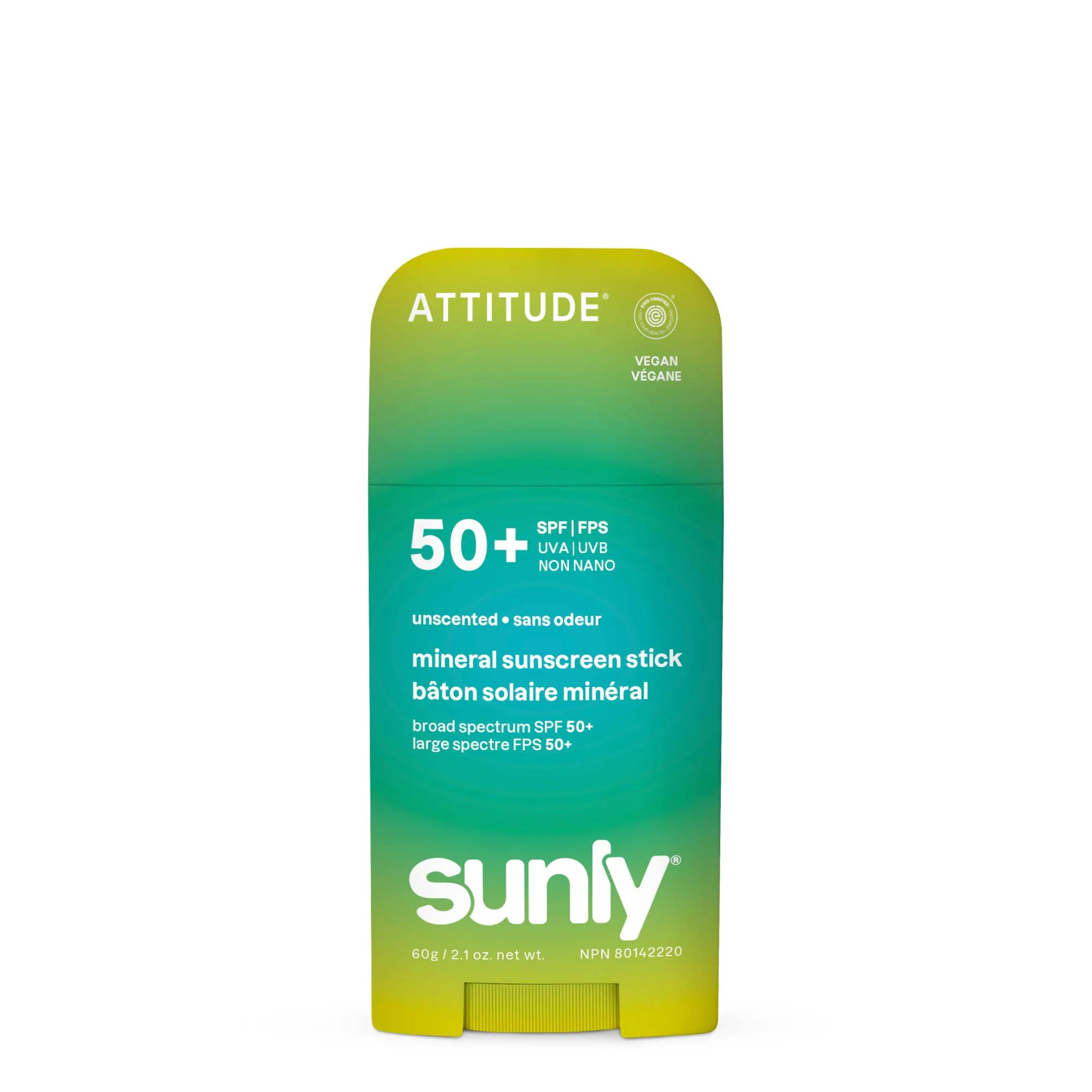 Mineral Sunscreen Stick - Spf 50 | ATTITUDE Living
