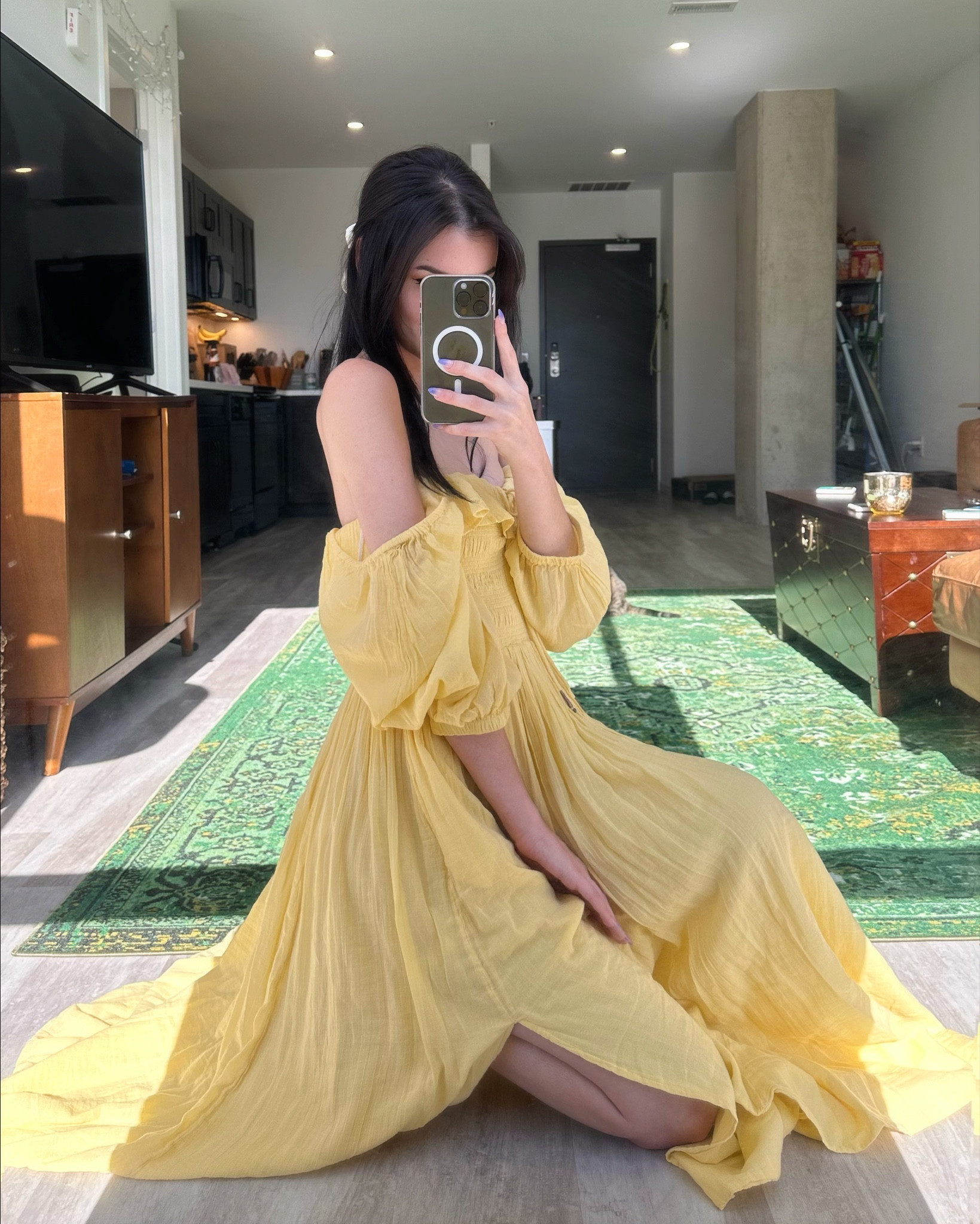 Free People Oasis Midi Dress 💛 
One of my all time favorite dresses, I have it in multiple colors 💛

Color pictured - Pinapple Juice 

#LTKSeasonal