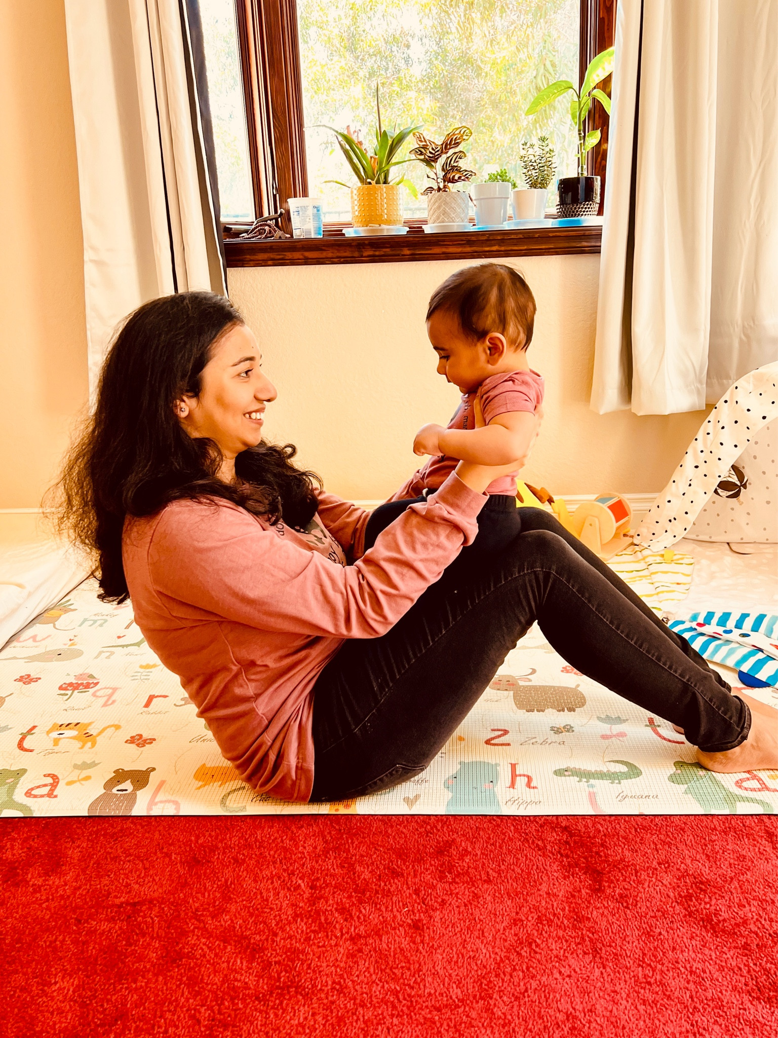 The playmat we are currently using. It has been only 3months since we got it and so far we are loving it. It has a great cushion and is easy to clean. It has a good grip too. So crawling is easy.

#babyproducts #babyproductrecos #newmom

#LTKBaby #LTKKids #LTKHome