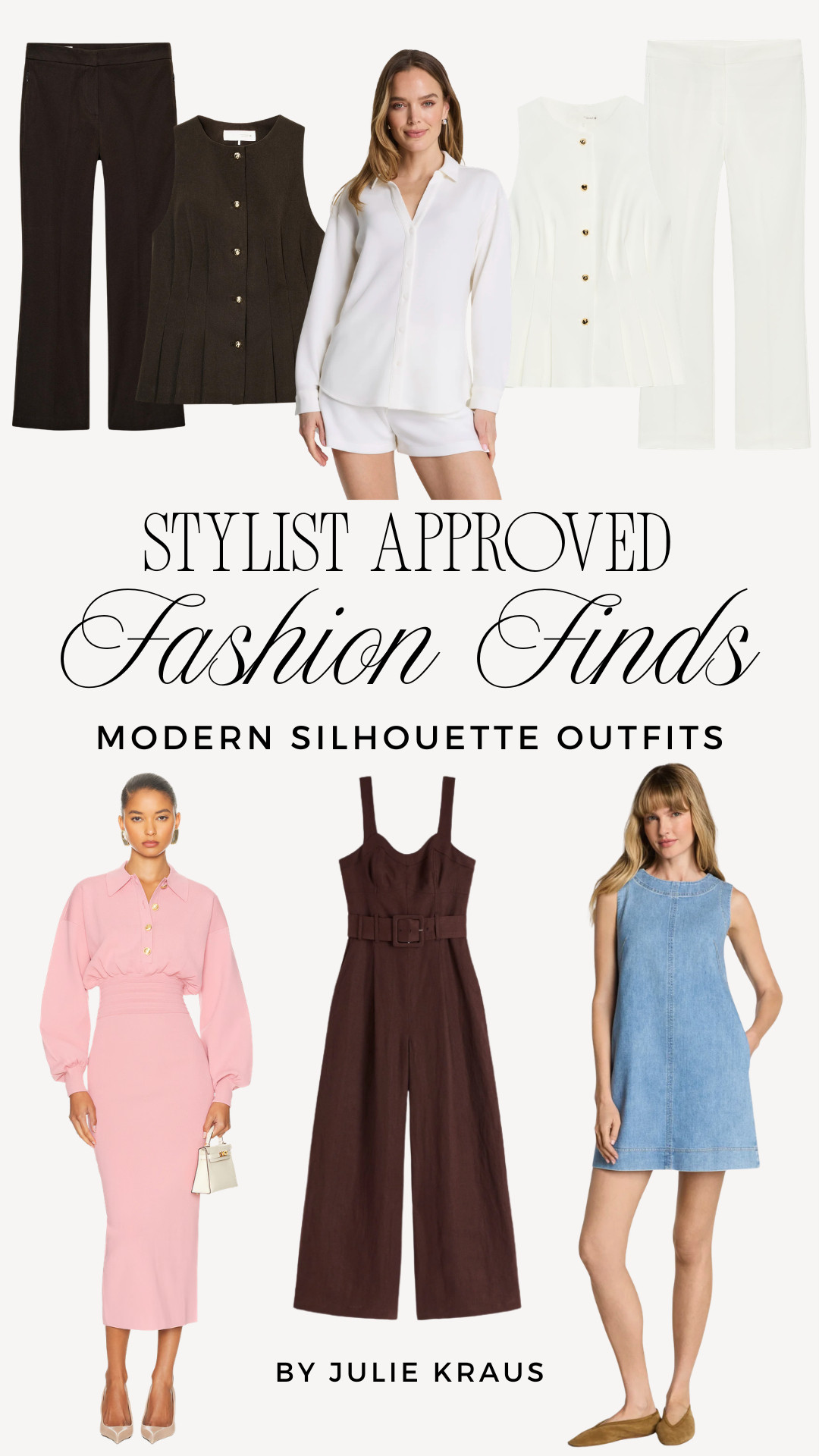 My favorite complete looks with the most modern shapes and silhouettes right now. These are the outfits that make me feel put together from head to toe. Modern Outfit Ideas • Stylist Approved Outfits • Spring Style 2026 

 #LTKSeasonal #LTKOver40