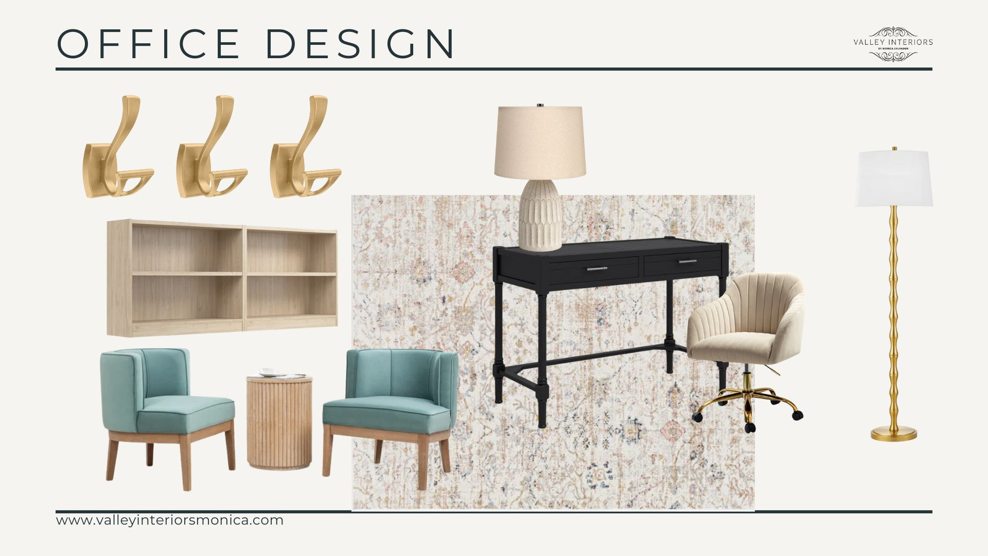 Need Office Inspiration? Excited to bring this chic Counselors space together for my client, supporting local Women owned businesses and getting to share my love for design is a win win! 

 #LTKHome #LTKSaleAlert