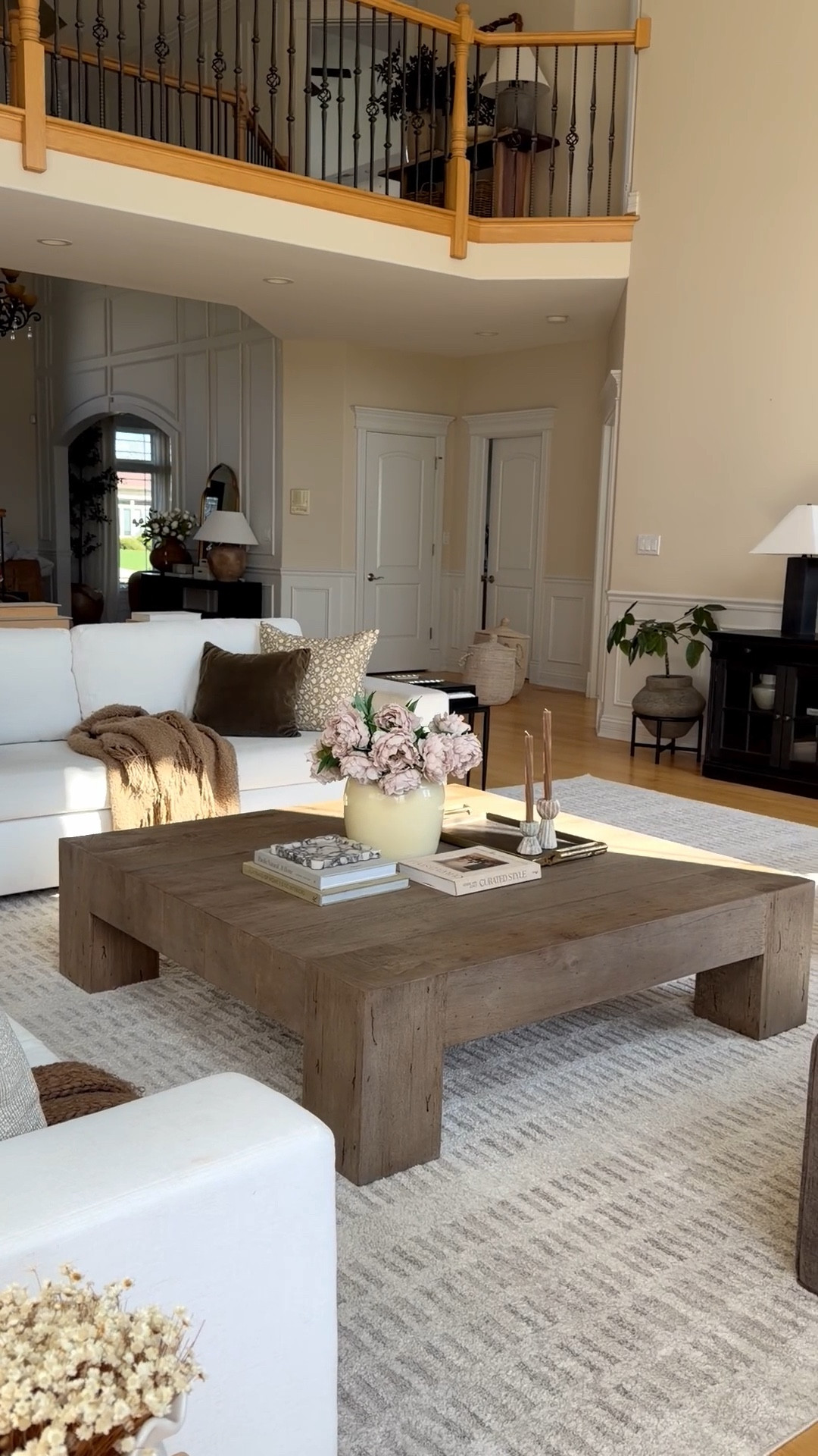 Real life in this space 🤍
Calm, lived-in, and layered with pieces I love.

Everything is linked here on LTK.

#LTKHome