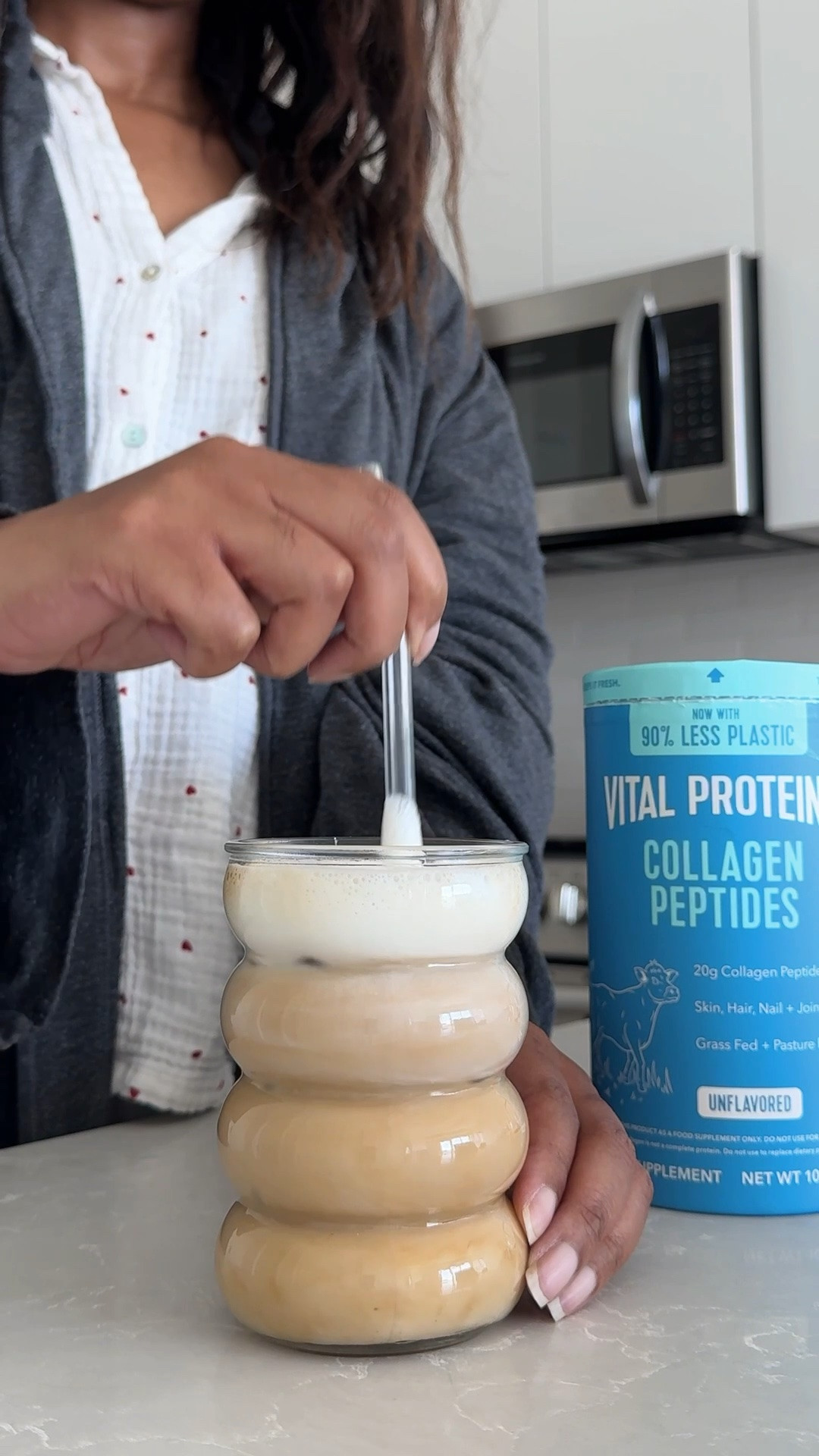 #ad #VitalPartner My mornings have been feeling a little softer lately ☁☕

Partnering with @Target and @VitalProteins to share one of my favorite parts of my routine —
adding collagen to my morning coffee. It mixes in so easily and is such a simple way to support
healthy hair, skin, nails, joints, and bones.

I also love that Vital Proteins has options for every kind of routine — from their collagen
gummies for an easy grab-and-go moment to their collagen stick packets that are perfect for
travel or busy mornings. Little wellness habits that fit seamlessly into everyday life 🤍 //
#Targetpartner #stayvital #coffeeroutine

Shop Vital Proteins at Target!

#LTKvlog #LTKfoodie #LTKmorningroutine