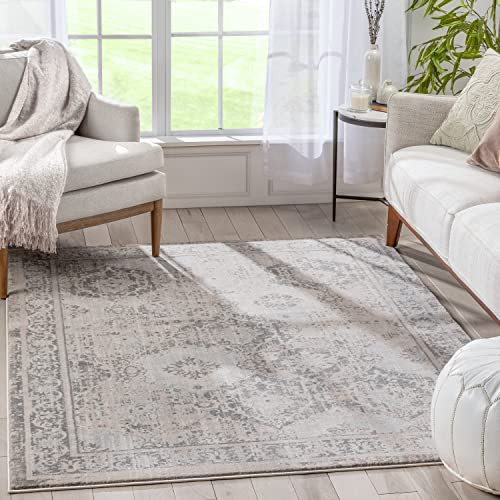 Well Woven Marjuri Ivory Vintage Panel Design Persian Area Rug 8x10 (7'10" x 9'10") | Amazon (US)