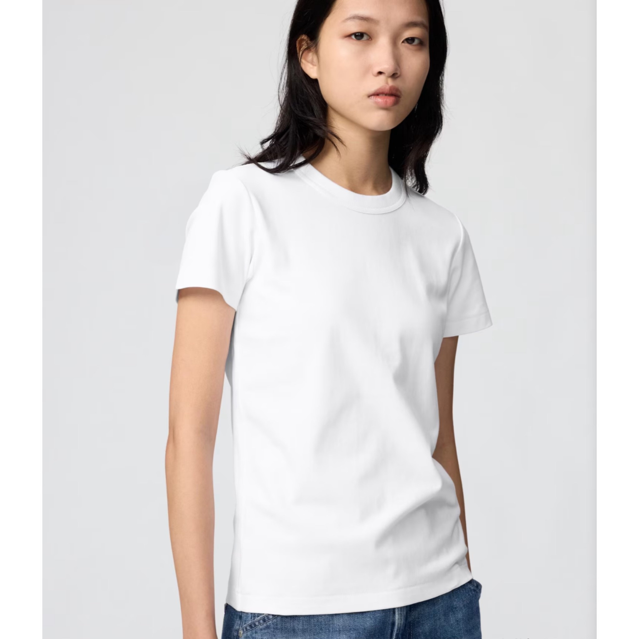 A basic t-shirt that isn’t cropped and is affordable. Great quality and isn’t see through. I will buy this over and over again. It also comes in so many colors. 

#LTKSpringSale #LTKWorkwear #LTKootd