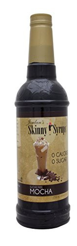 Jordan's Skinny Syrups Sugar Free Coffee Syrup, Mocha Flavor Drink Mix, Zero Calorie Flavoring for Chai Latte, Protein Shake, Food & More, Gluten Free, Keto Friendly, 25.4 Fl Oz, 1 Pack | Amazon (US)