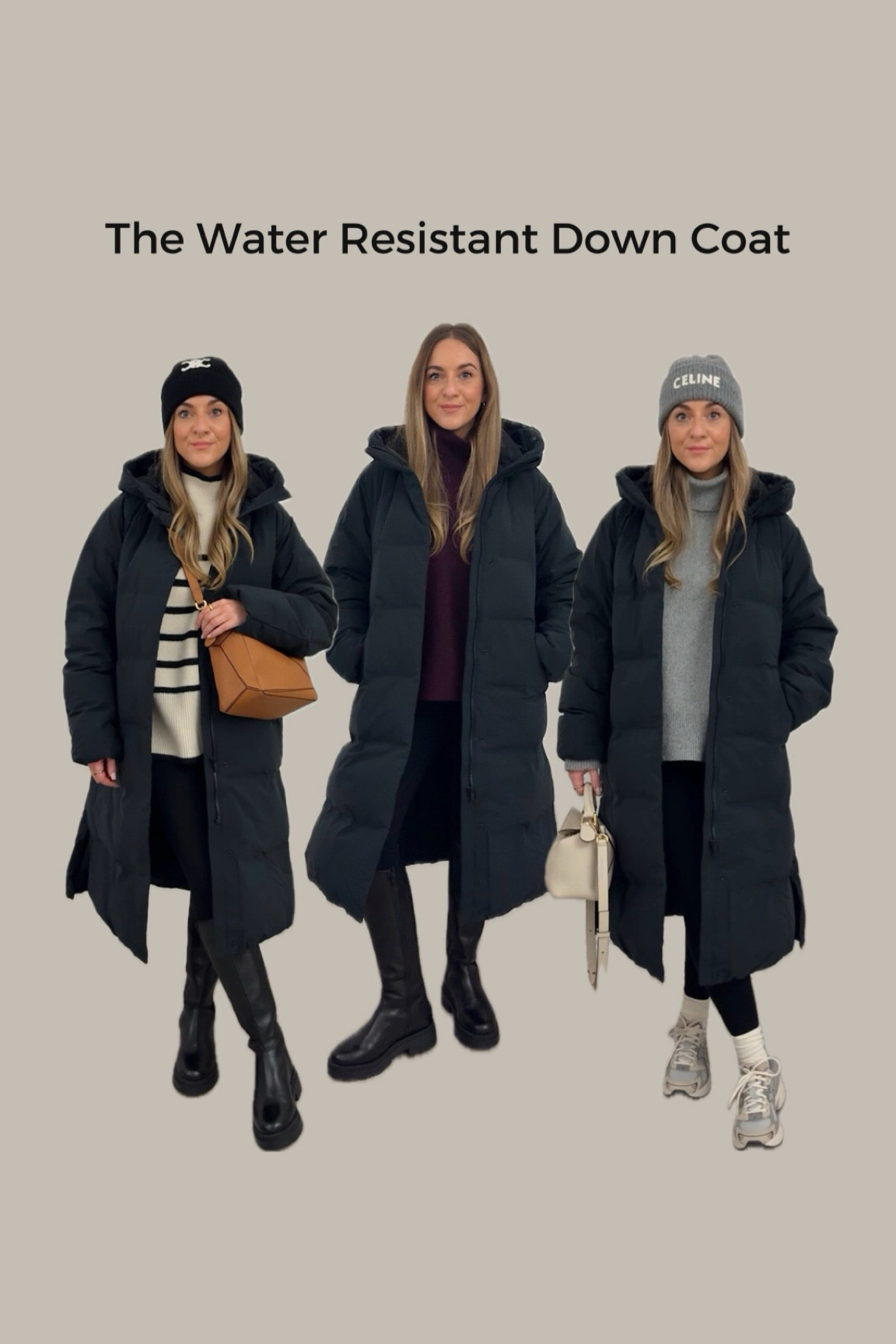 The best winter coat! Practical but chic- this is down filled, water resistant and has fleece linked pockets 🙌🏻 I wear a size small. 

Perfect for days out, the school run & beyond! 

#LTKCyberWeek 

#LTKstyletip #LTKwinter