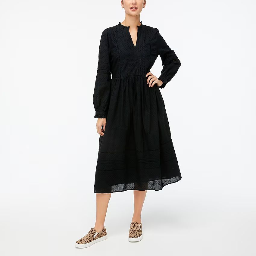 Pintuck midi dress in clipdotItem BA828 
 Reviews
 
 
 
 
 
4 Reviews 
 
 |
 
 
Write a Review 
 ... | J.Crew Factory