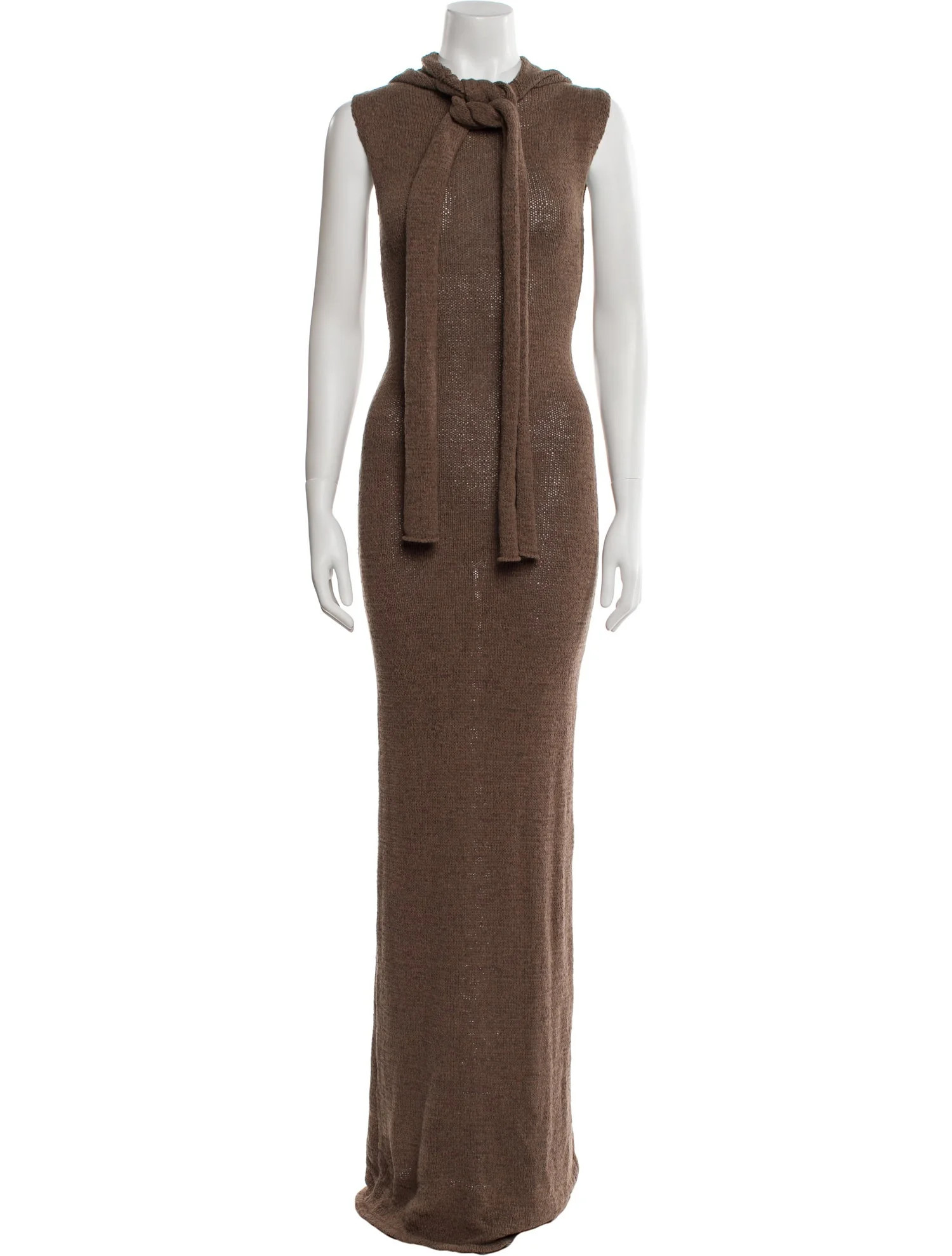 Mock Neck Long Dress w/ Tags | The RealReal