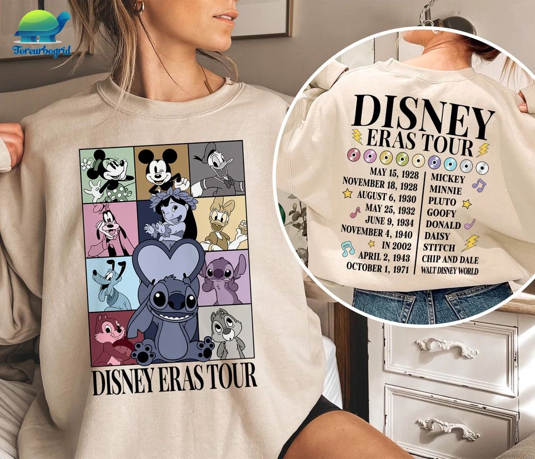 Stitch Eras Tour Shirt Mickey and Friends Shirt Disneyland Eras Tour Shirt Eras Tour Tee Magic Ki... | Etsy (US)