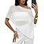 LOMON Womens Sheer Poncho Shrug Bolero Lightweight Knit Crochet Shrug Mesh Cover Up Summer 2026 | Amazon (US)