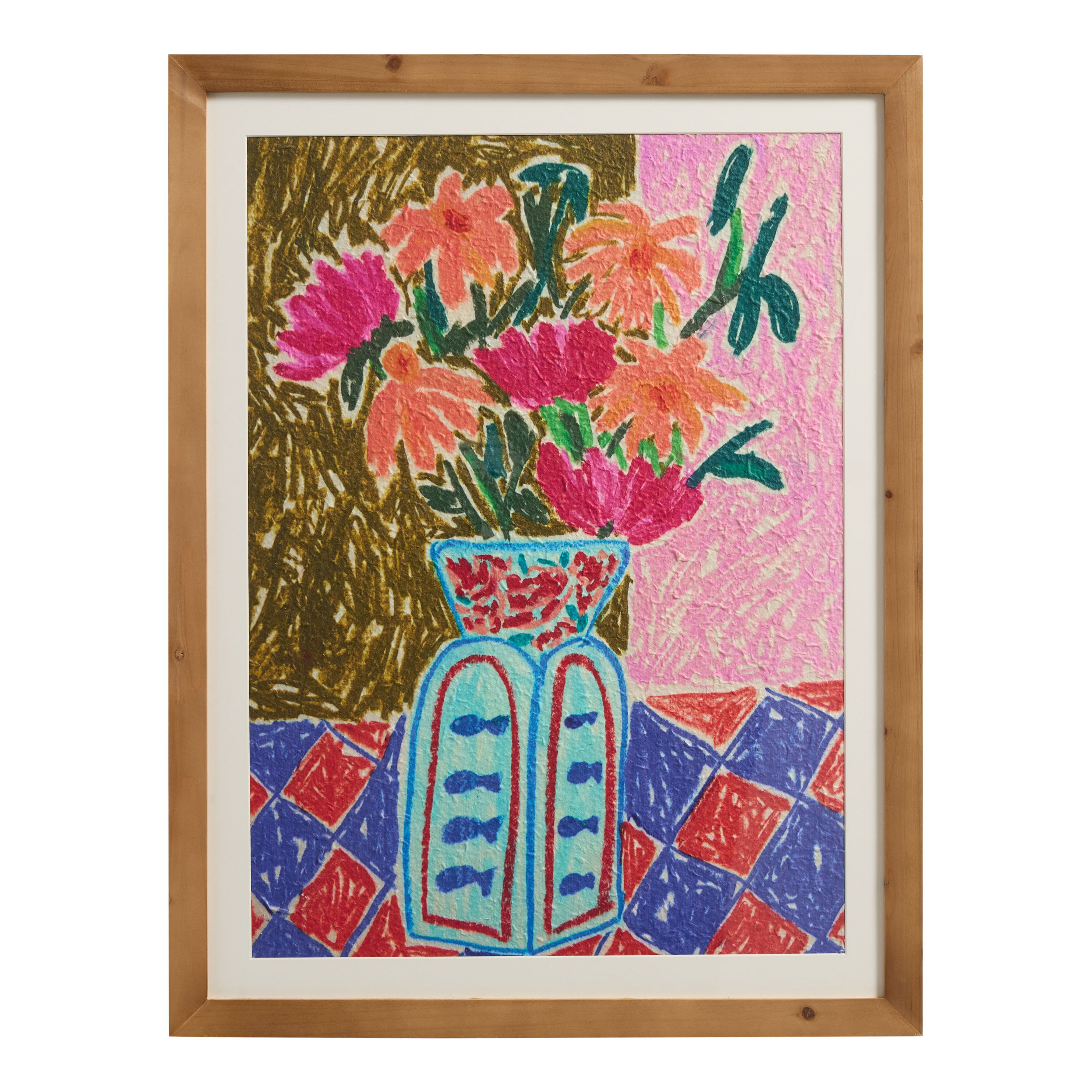 Bouquet de Fleurs by Harman Dhillon Framed Wall Art | World Market