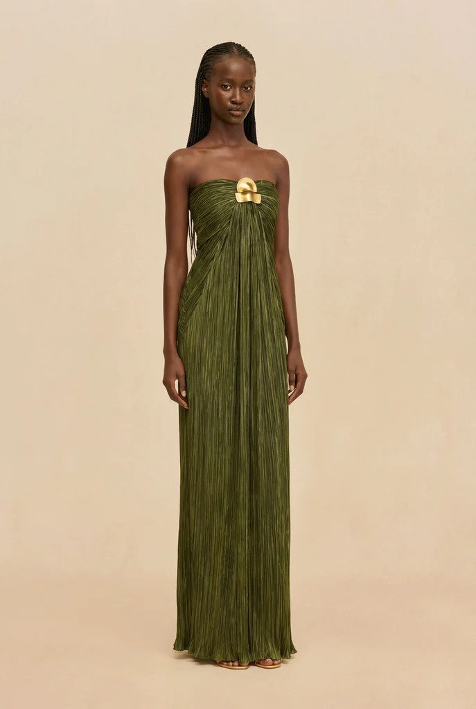 SEQUOIA GOWN - DEEP PASTURE | Cult Gaia - US