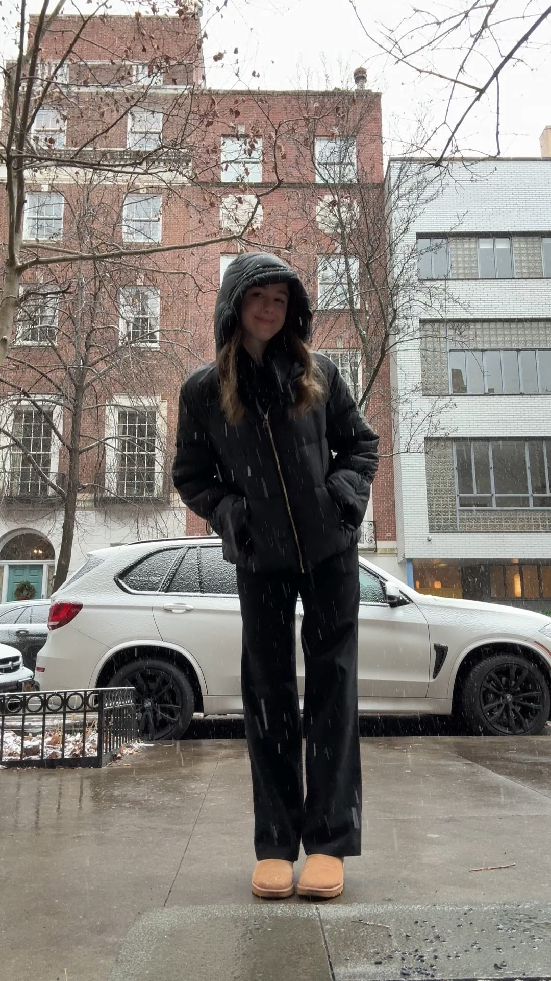 Bundled up for a walk in the snow 🌨️

#LTKSeasonal