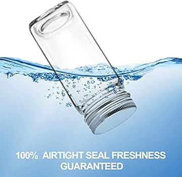 Glass Spice Jars with Spice Labels, 24 Pcs Square Spice Bottles with Shaker Lids, Airtight Metal ... | Amazon (CA)