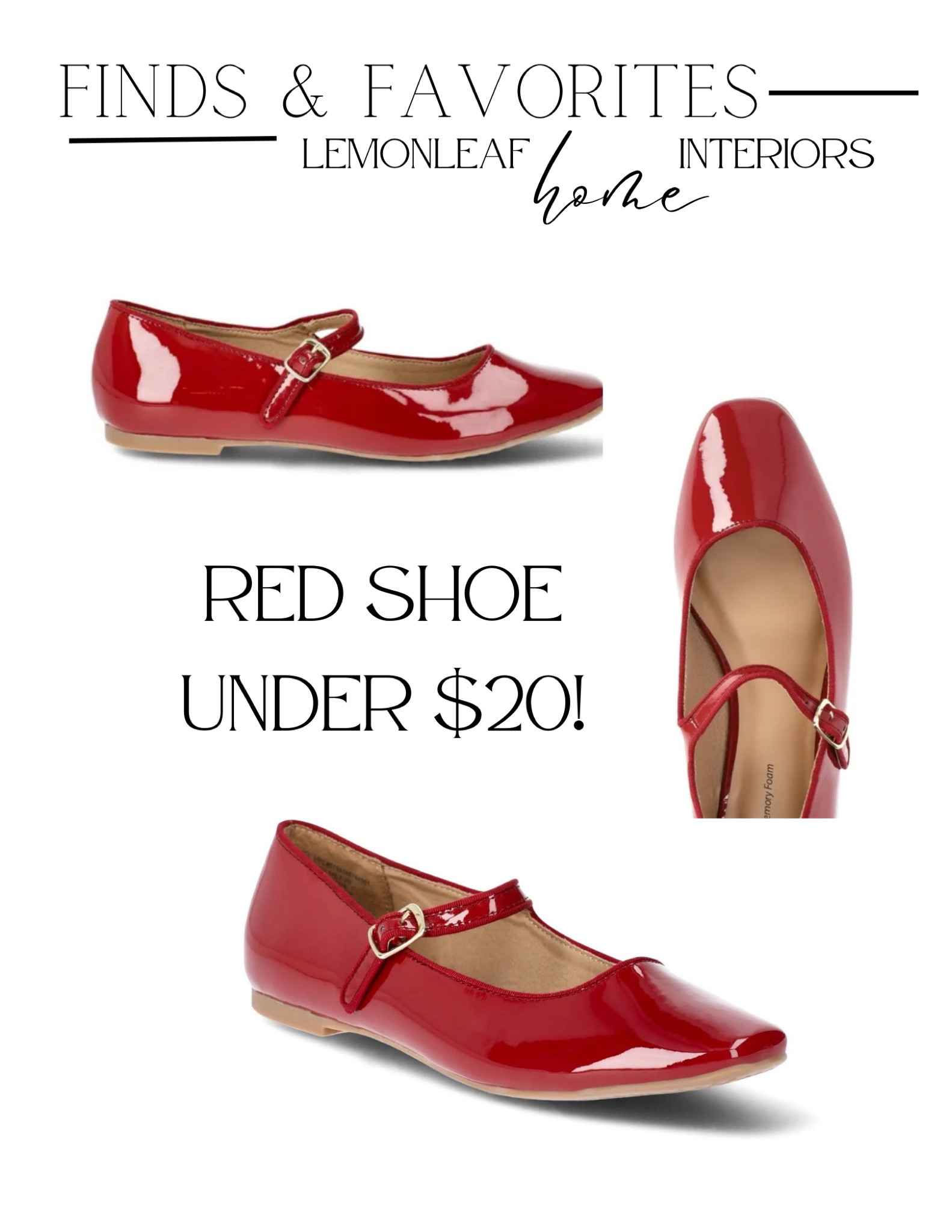 Red shoes are on trend now and for the season! Grab these for under $20 from Walmart!



#LTKOver40 #LTKMidsize #LTKFindsUnder50