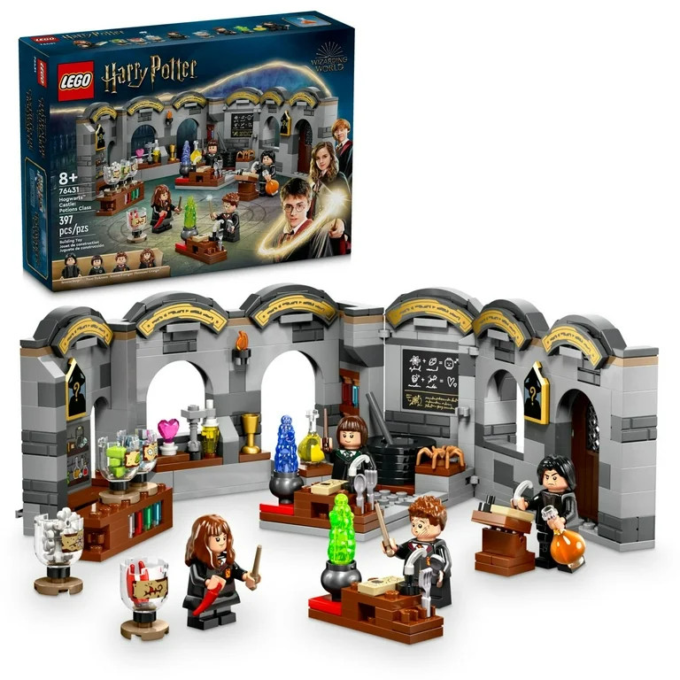 LEGO Harry Potter Hogwarts Castle: Potions Class, Collectible Halloween Toy for 8 Year Old Girls ... | Walmart (US)