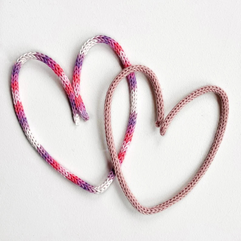 Knitted Wire Heart Sign, Whimsical Valentine Decor, Valentines Day Wire Wall Art, Minimalist Vale... | Etsy (US)