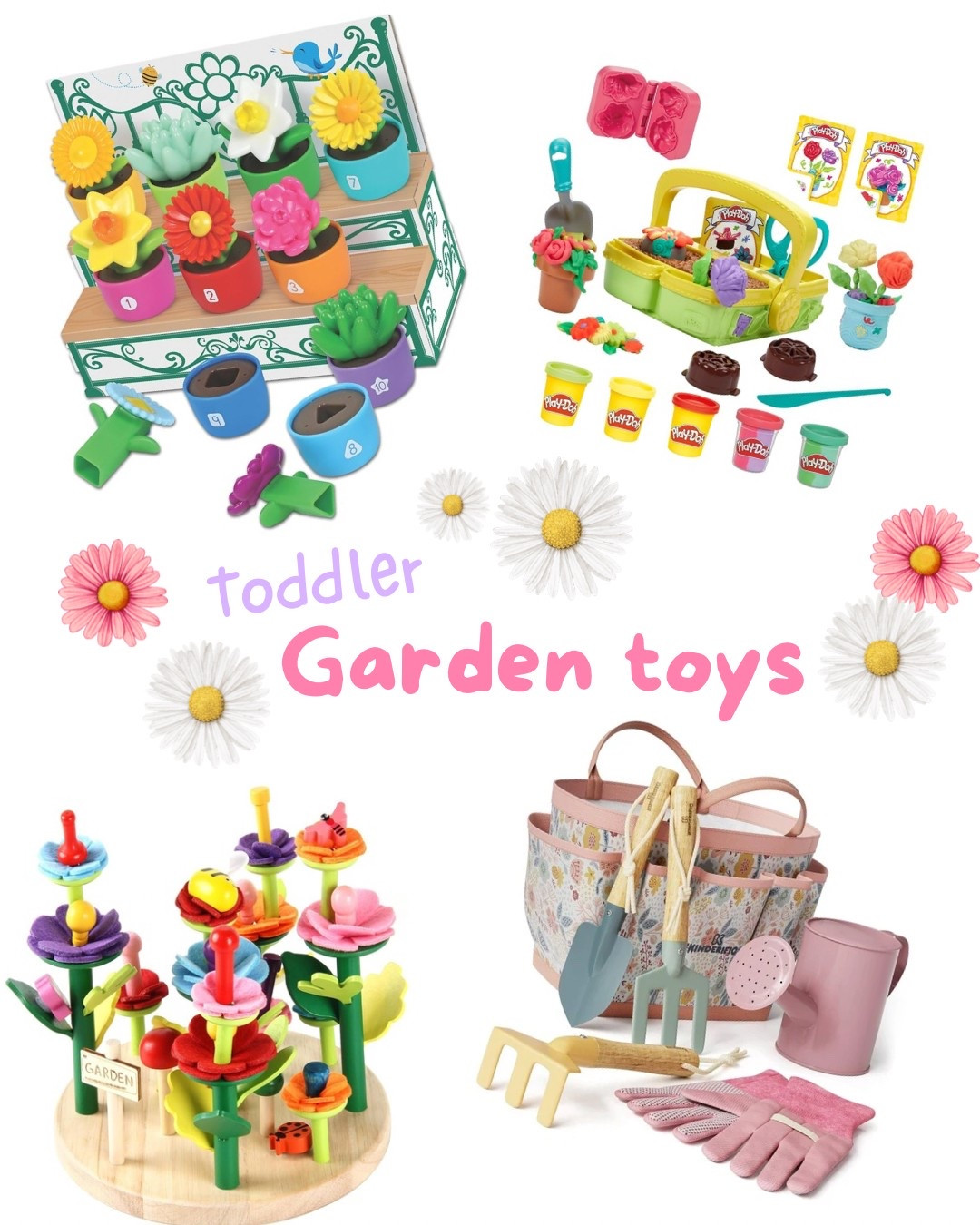 Toddler garden toys for the flower-loving kiddos! 
#kids #toys #summer#ltkkids