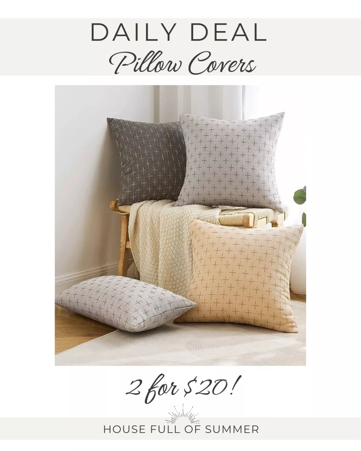 MIULEE Beige Decorative Throw Pillow Covers, Soft Faux Fur Pillow Case