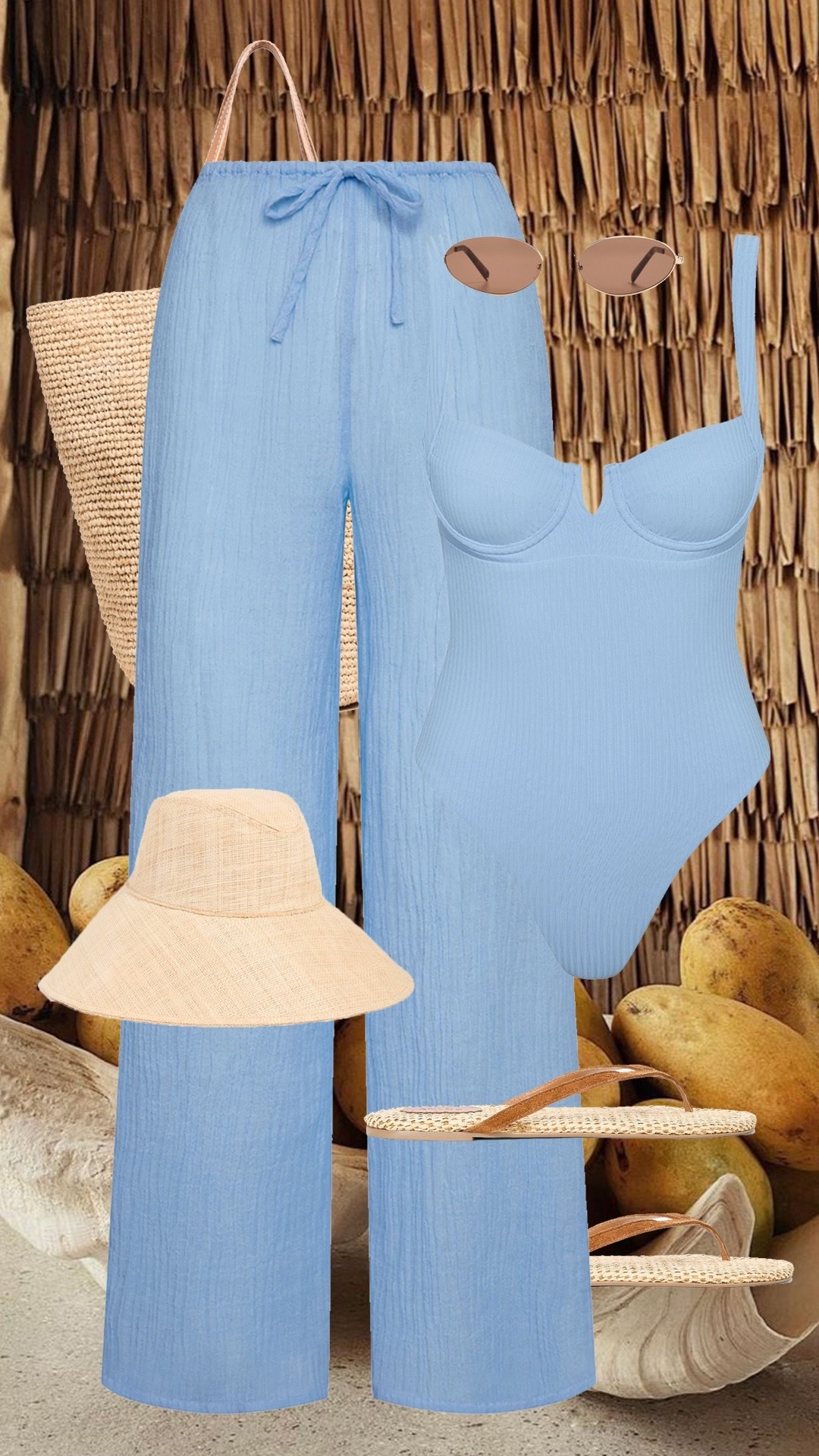Vacation outfit idea 🐚