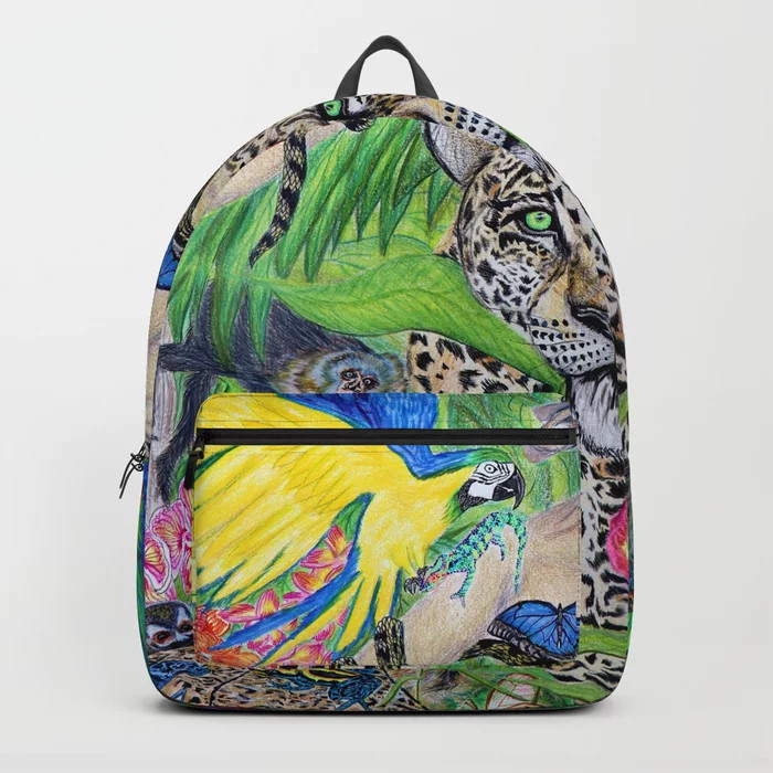 Welcome to the Amazon Backpack | Society6