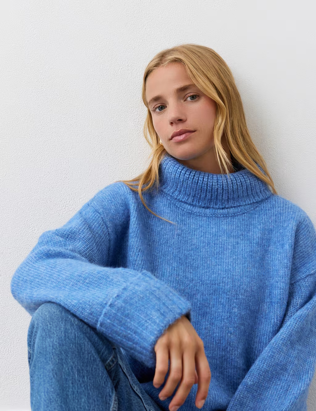 Textured Roll Neck Jumper | Marks & Spencer (UK)