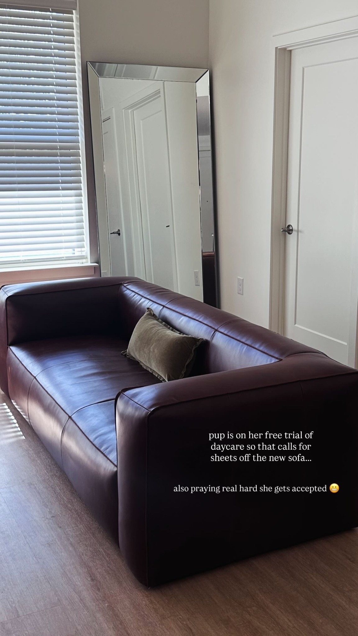 Leather Sofa 
Low Profile 


#LTKHome