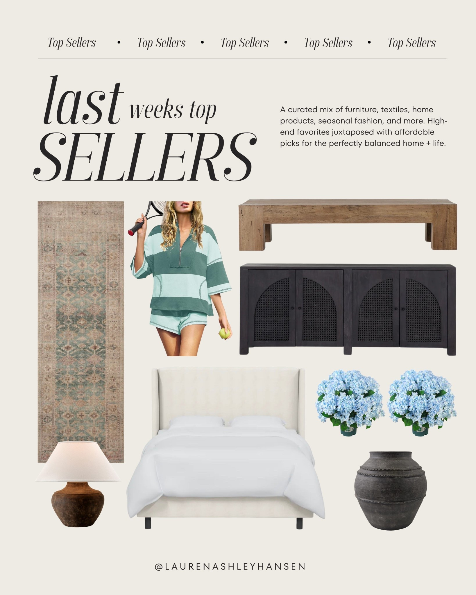 A curated mix of furniture, textiles, home products, seasonal fashion, and more. High-end favorites juxtaposed with affordable picks for the perfectly balanced home + life.

#LTKHome
