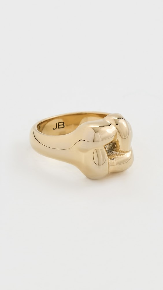 Woven Square Signet Ring | Shopbop