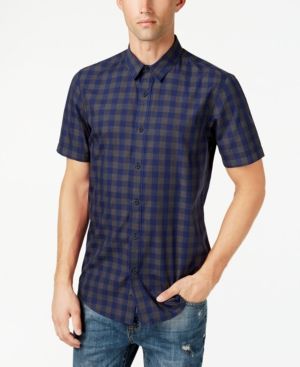 American Rag Men's Check Shirt, Created for Macy's | Macys (US)