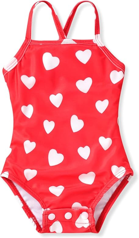 Aalizzwell Baby Girls Adjustable One Piece Swimsuit | Amazon (US)
