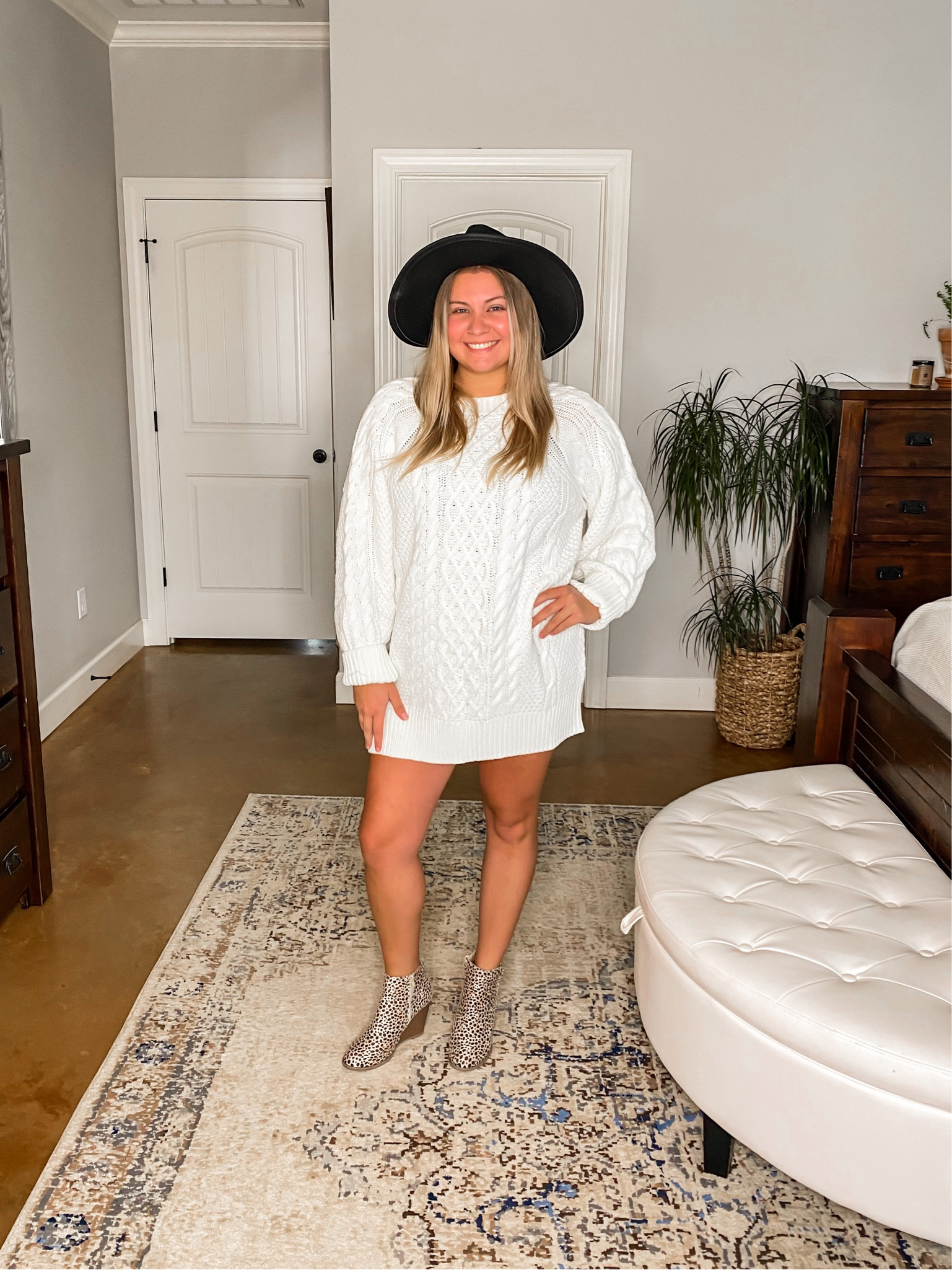 How cute is this dress😍! This is a medium and fits perfect. I would recommend sizing up if you’re tall for length! 

#LTKunder50 #LTKSeasonal #LTKfit