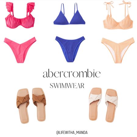 #abercrombie #bikini #swimwear #swimsuit #swim #summeroutfit #resortwear #vacationoutfit #sandals #slides 


#LTKFind #LTKSale #LTKswim