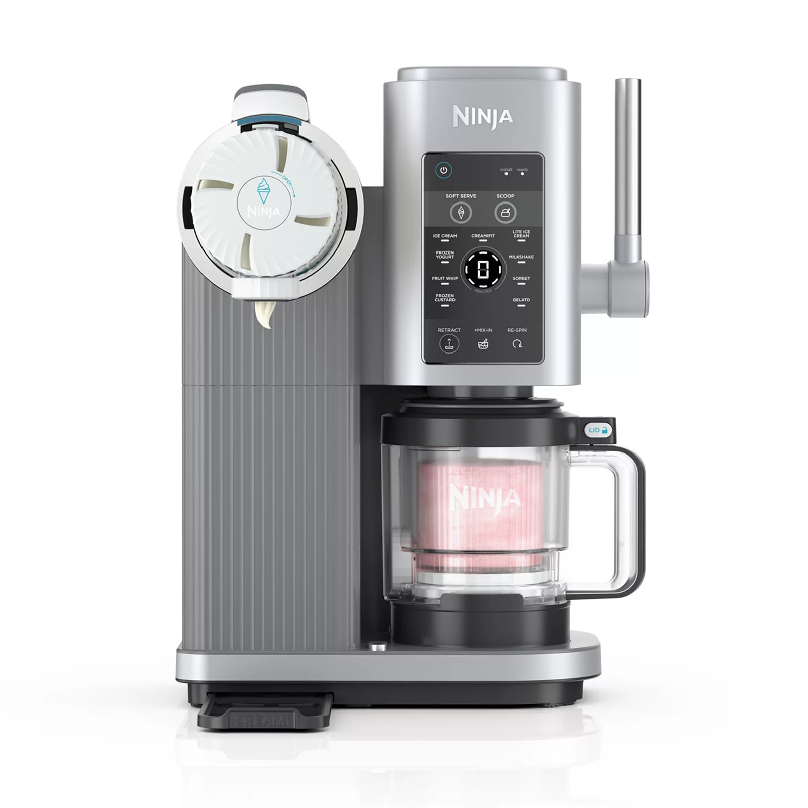 Ninja Swirl™ by CREAMi® Soft Serve and Ice Cream Maker, Gray | Kohl's