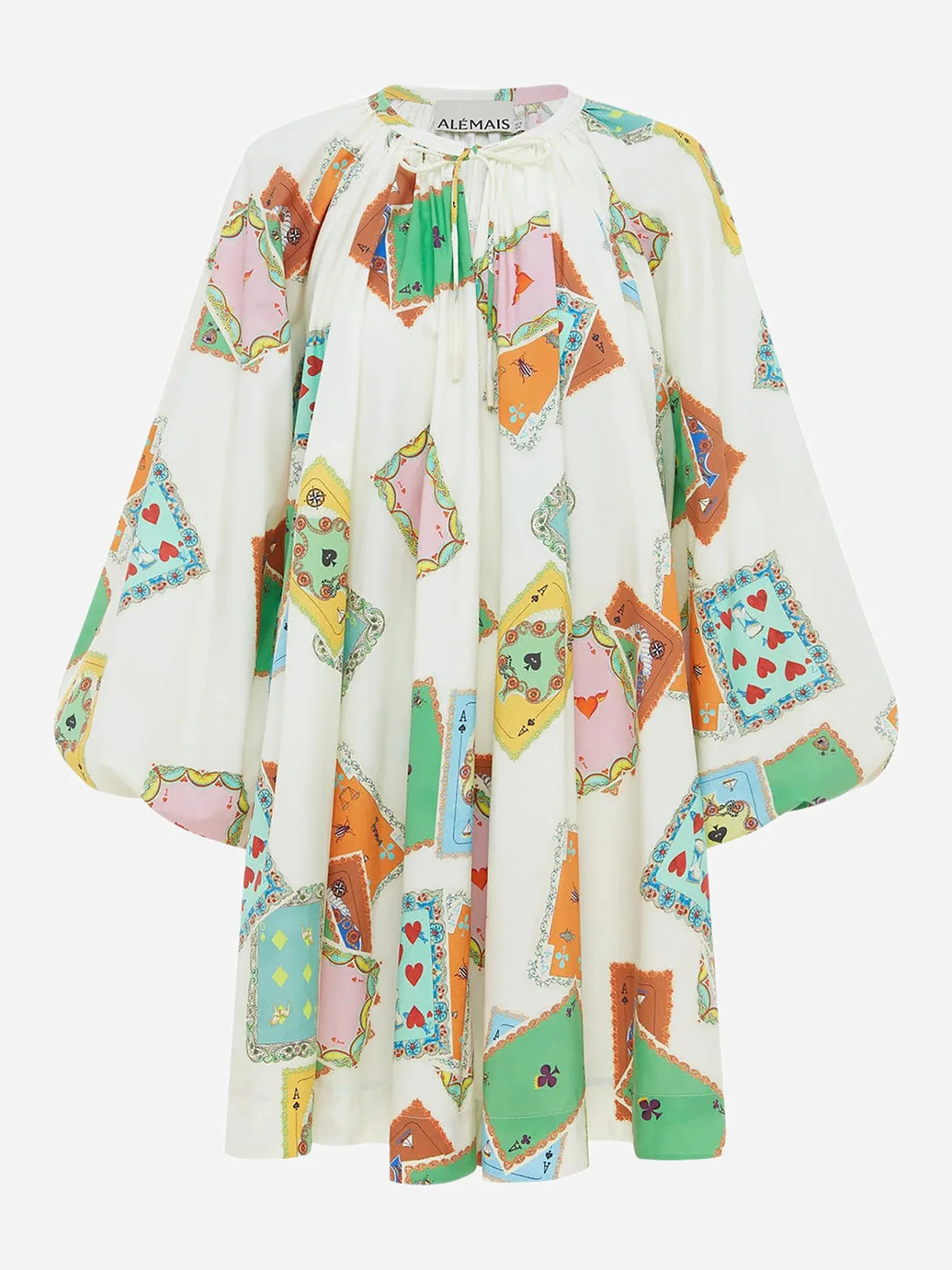 ALEMAIS
                      
                     Women's Rummy Long Sleeve Mini Dress | Saint Bernard